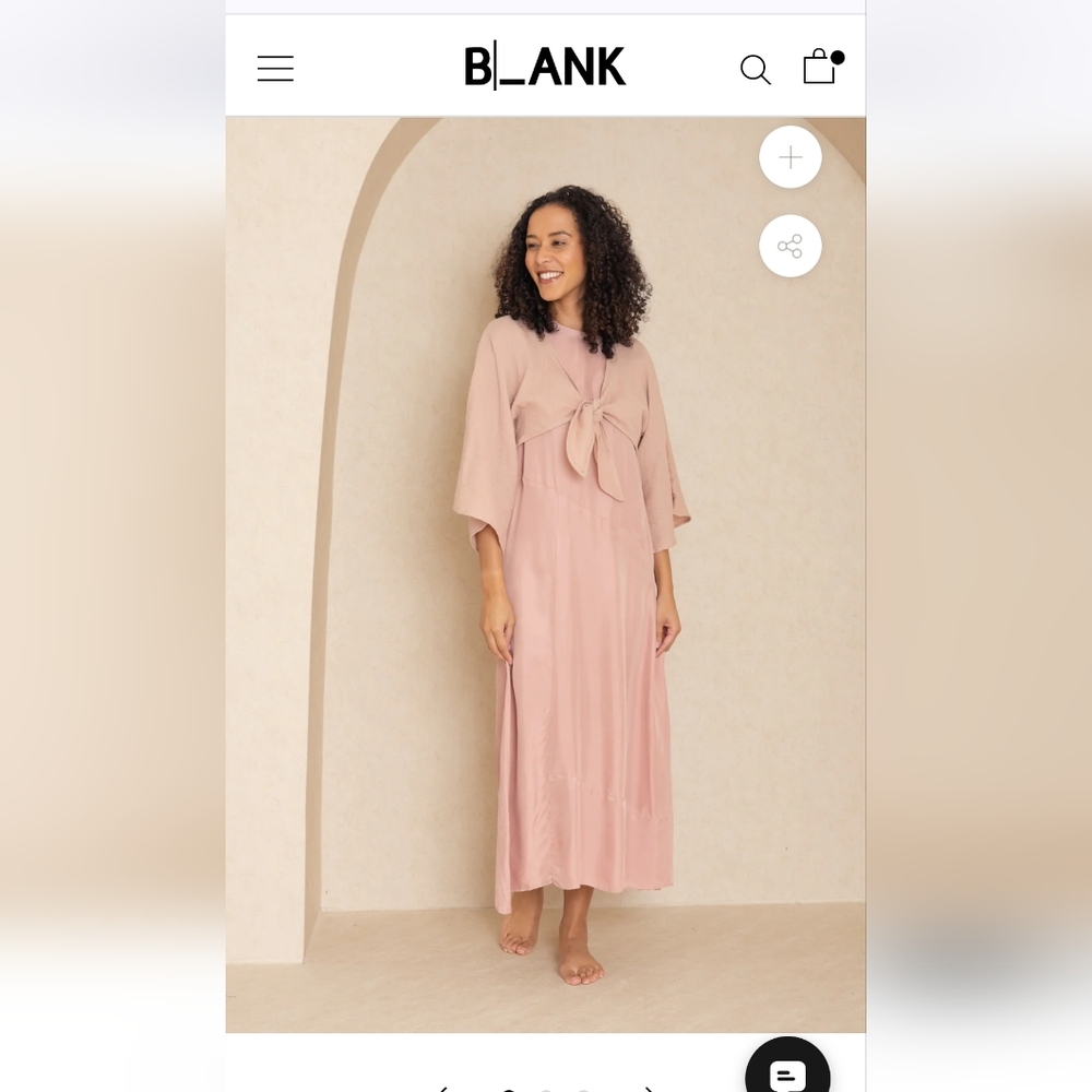 Dusty Pink Maxi Slip Jumper
